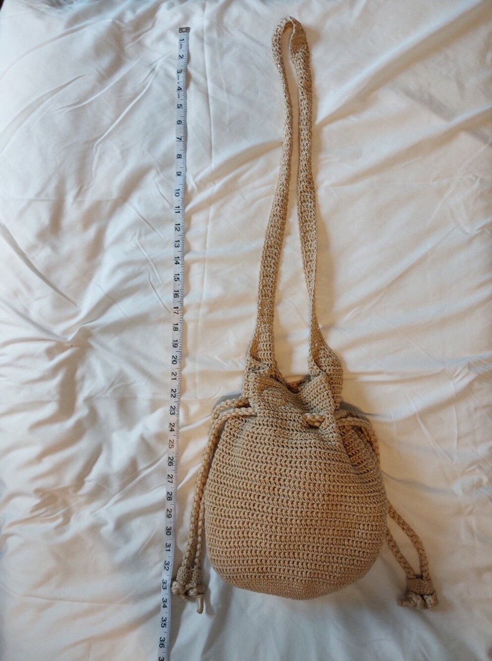 Crochet Bucket Bag By Braciano